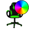 Компьютерные кресла цветные